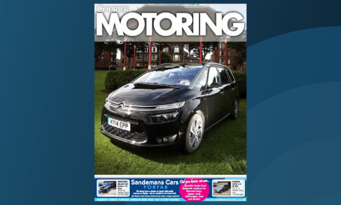 The front page of Wednesday's motoring supplement.