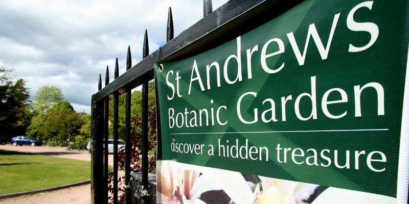 Kim Cessford, Courier - 31.05.11 - pictured is the entrance to the Botanic Gardens in St Andrews