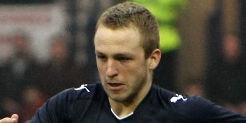 The Scottish Cup, Football, Raith Rovers v Aberdeen.   Johnny Russell (Raith) as he surges upfield.