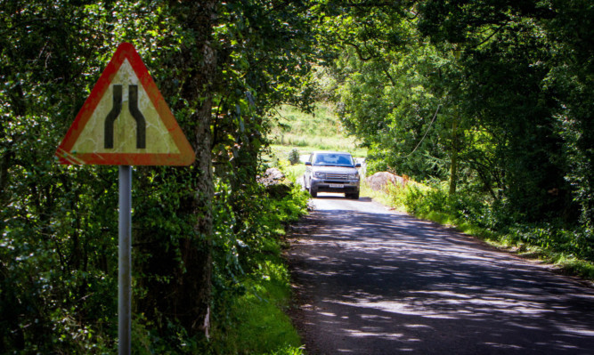 There are questions about how narrow roads around the Strathallan Estate will cope with the T in the Park crowds.