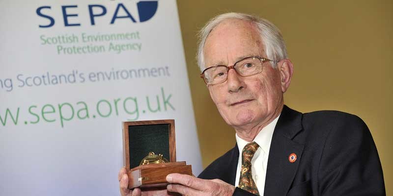SEPA and the Met Office honoured a group of unsung heroes as Scotland's longest serving rainfall observers were presented with their awards in Glasgow.
Pic: Murdoch Ferguson 07802608603
Further Info: Stephanie Beaton at SEPA 07900 606 730