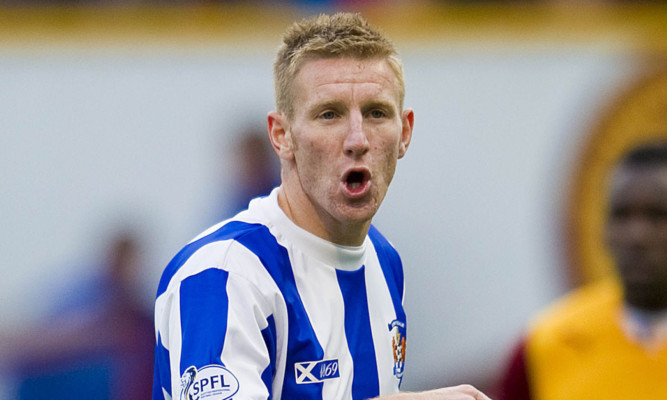 Michael Gardyne spent last season on loan at Kilmarnock.