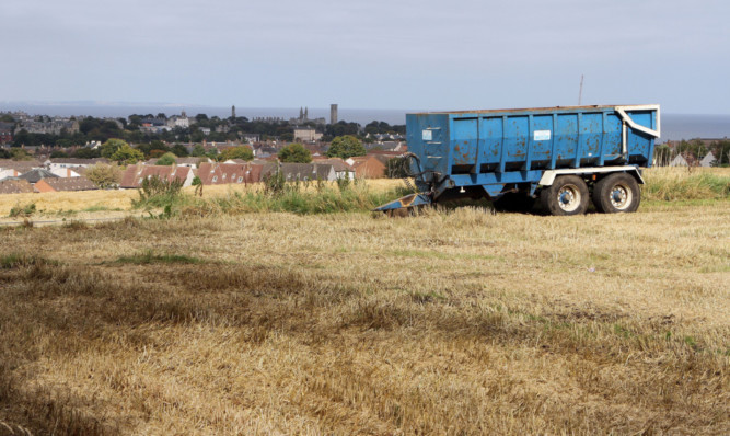 The planned site for a new Madras College at Pipeland Farm.