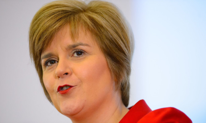 Scotlands Deputy First Minister Nicola Sturgeon was a woman on a mission, to convert Labour voters to Yes.