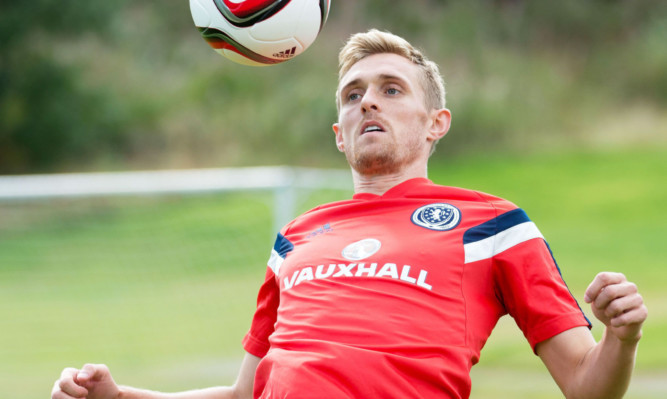 Darren Fletcher will lead the Scots against Germany.