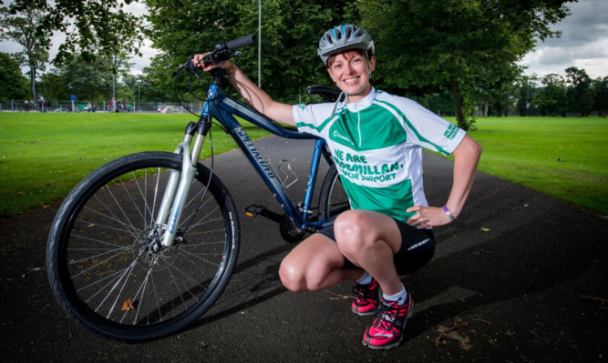 Allison McArthur is getting ready to take part in Cycletta Scotland.