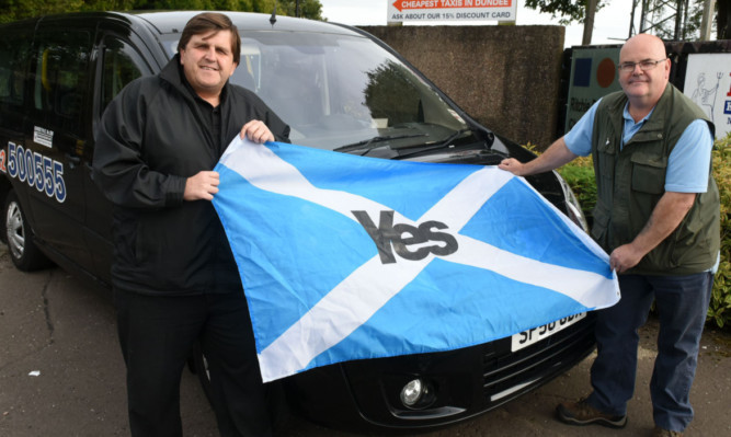 Wayne OHare and George Scullion are backing Yes but say free lifts will be open to all.