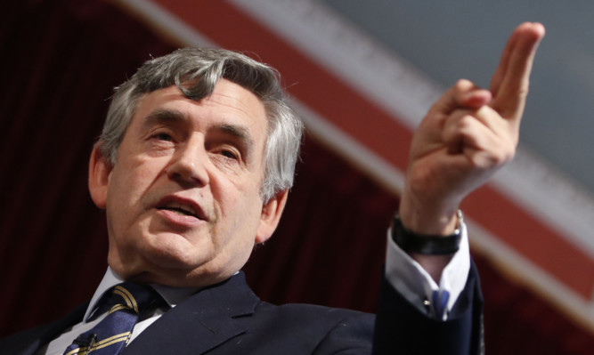 Gordon Brown.