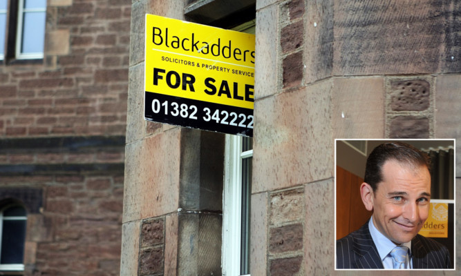 Head of property at estate agents Blackadders Lindsay Darroch (inset) is optimistic about the housing market.