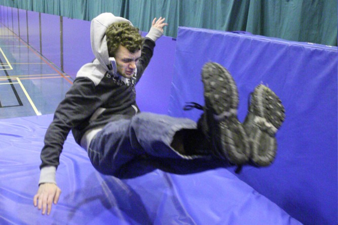 A No Limits Day was organised by Perth and Kinross Disability Network. Sports taster sessions were held in the Bell Sports Centre in Perth for young people with disabilities.
