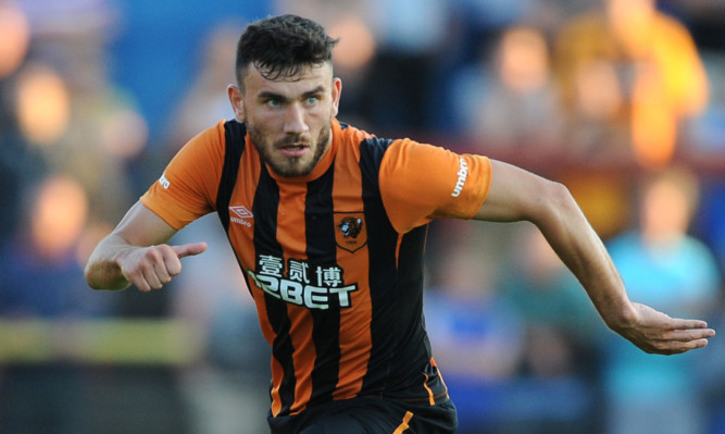 Robert Snodgrass was injured on his Premier League debut for Hull City.