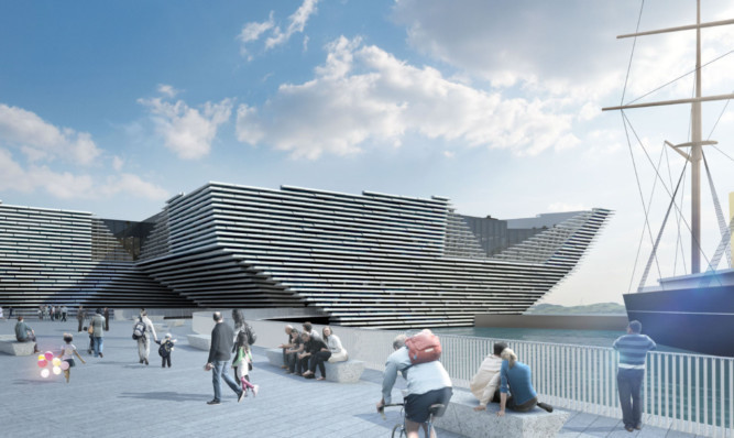 An artists impression of how the museum will look.