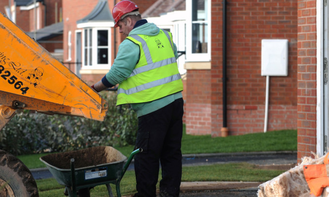 There is evidence the decline in output from the house-building sector may finally be stabilising, according to the Scottish Building Federation