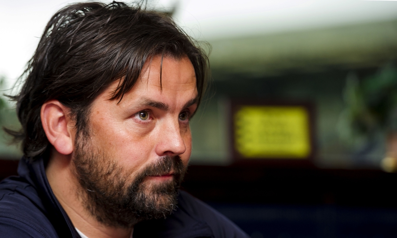 29/08/14
DENS PARK - DUNDEE
Dundee manager Paul Hartley talks to the press ahead of his side's Scottish Championship clash against Celtic