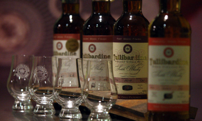 Good cheer: a major rebranding of products has paid off for Tullibardine Distillery.