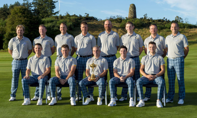 Team Europe are now settled in at Gleneagles.