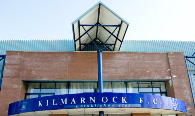 The supporter became unwell ahead of the match at Rugby Park.