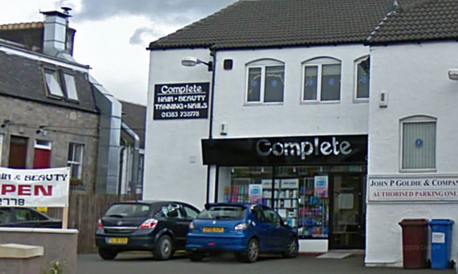 Police are investigating possible boiler sabotage at the Complete Hair and Beauty in Dunfermline.