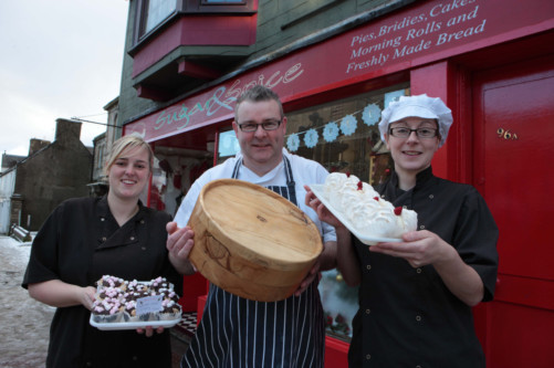 Danielle Gilzean, Allan Devlin and Claire Devlin.