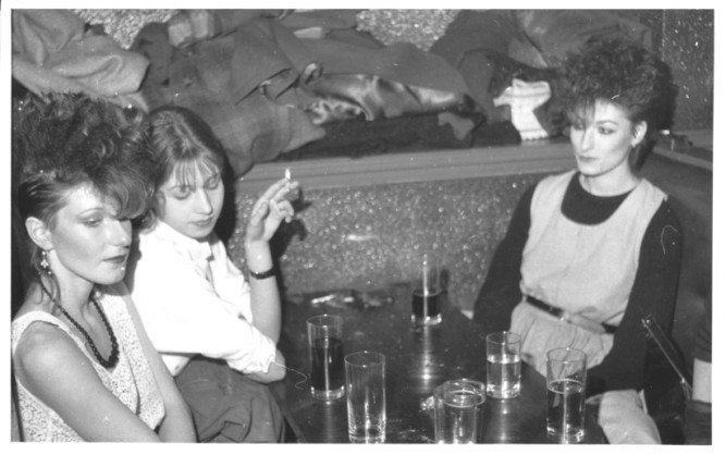 We are taking a trip down memory lane by reliving the golden age of nightclubs in Tayside and Fife in our Glitterball Glory Days series. Unfortunately some of the venues many a good night (and some bad) are no longer with us. Women enjoying a night out at Club Feet, Dundee.