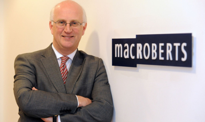 John Macmillan said law firm MacRoberts is making a clear statement by basing its managing partner in Dundee.