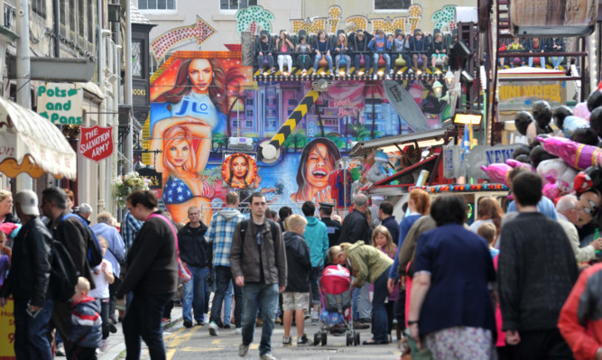 People may not be enjoying the thrills and spills of St Andrews Lammas Market for much longer.