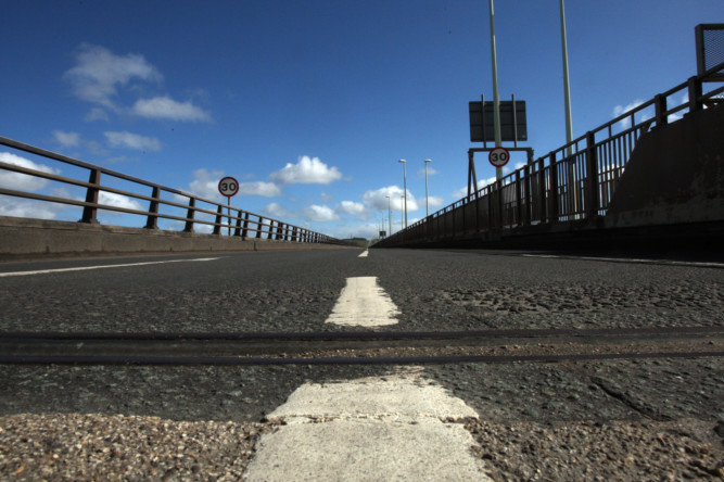 Work on the road surface of the Tay Road Bridge will take place from Friday.