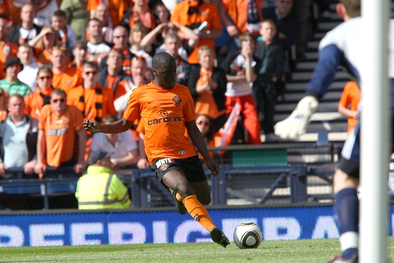 Kris Miller, Courier, 15/05/10, Sport.
Active Nation Scottish Cup Final, Hampden Park. 

Dundee United V Ross County.

Action from the 2nd half.