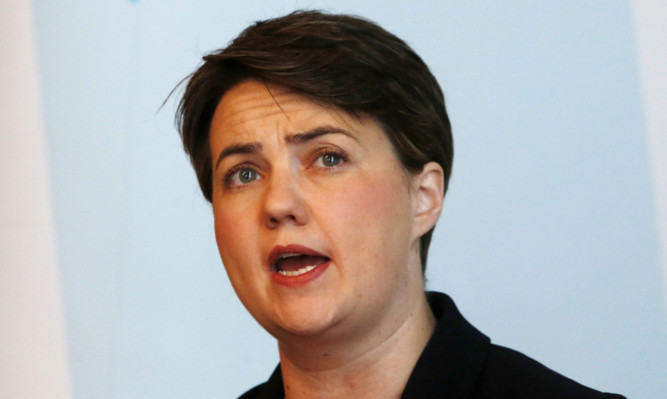Scottish Conservative leader Ruth Davidson has talked to police investigating the alleged breach.