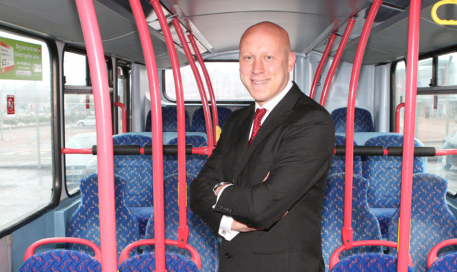 Paul Clark, operations manager of National Express Dundee.