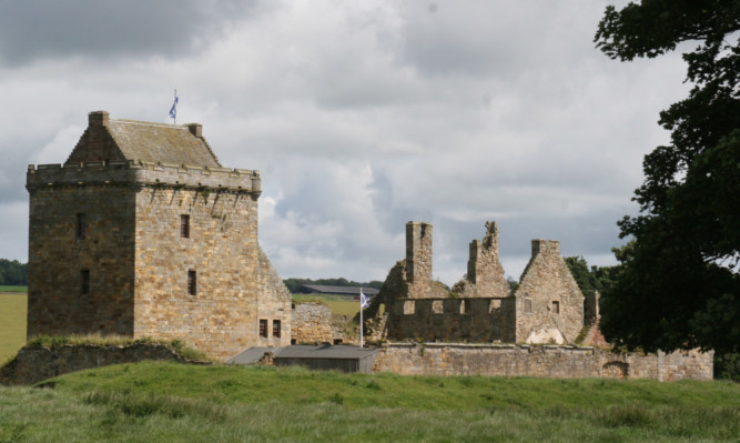 Balgonie Castle near Glenrothes.