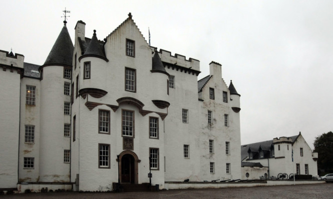 Kim Cessford, Courier 17.10.11 - pictured is Blair Castle which is up for a major tourism award