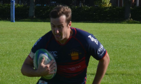 Nick Alston: two tries in Dundee Highs victory.