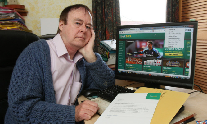 Rick Powell is unhappy after his 10-year-old grandson racked up thousands of pounds worth of deby on the Bet365 site.