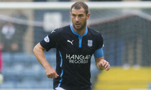 Kevin Thomson in action for Dundee.
