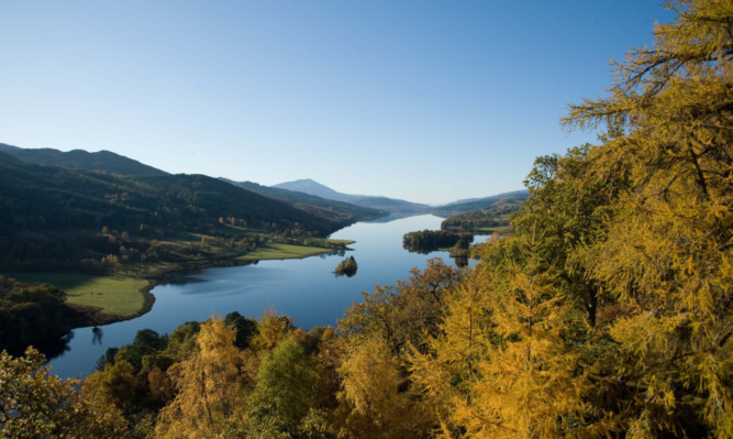 The Queens View is just one of the beauty spots that attracts tourists to Highland Perthshire.
