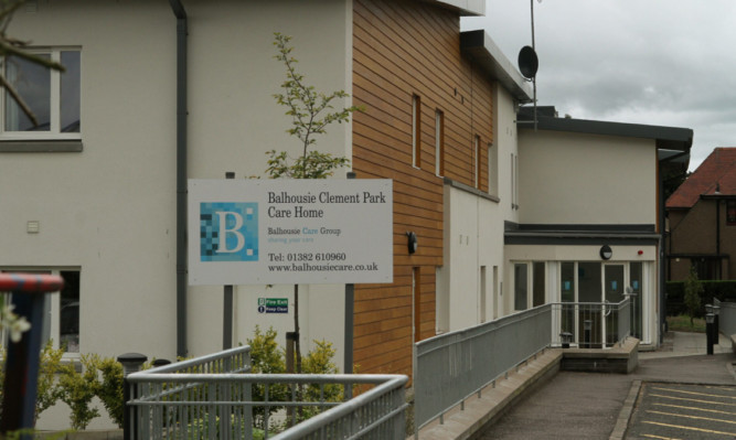 The Balhousie Care Home at Clement Park in Dundee.