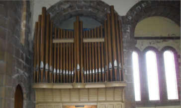 The organ from Craigiebank Church which has now been dismantled to be sent to a church in Kazakhstan.