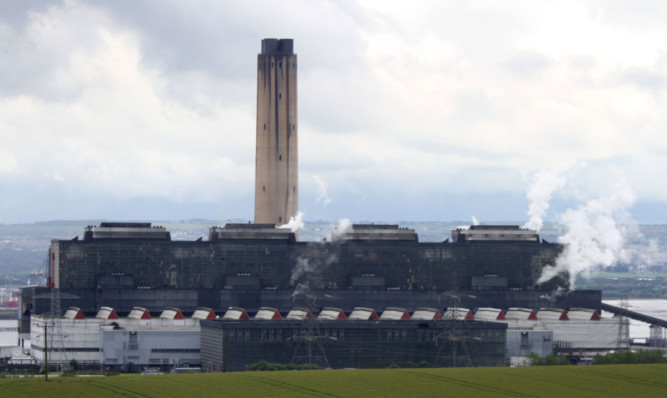 Longannet Power Station.