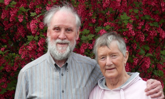 Bennet and Elizabeth McInnes, the parents of missing academic Fergus McInnes.