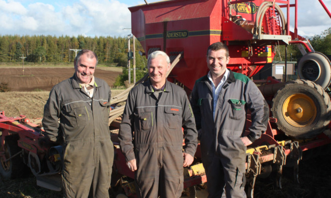 From left: Ian Stephen, Eddie Cheyne and Neil MacLeod.