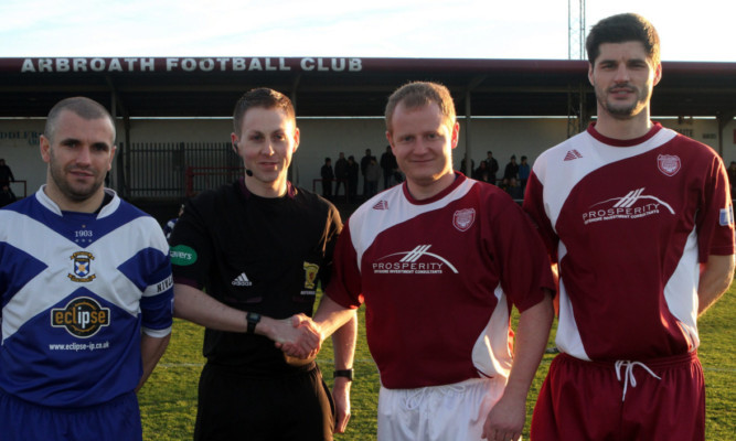 From left: Darren Smith, Paul Robertson, Lee Haxton and Stuart Malcolm.