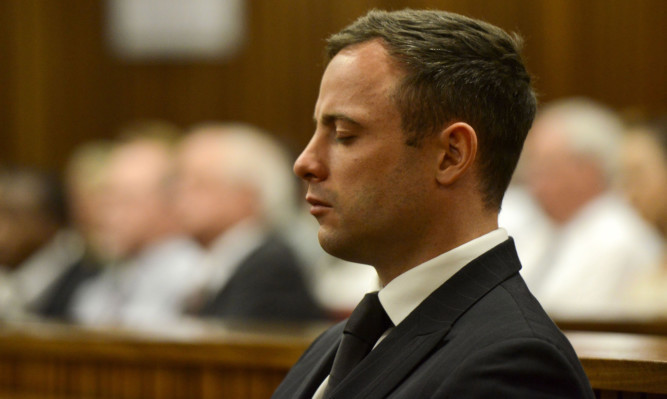 Oscar Pistorius in court to hear his fate.