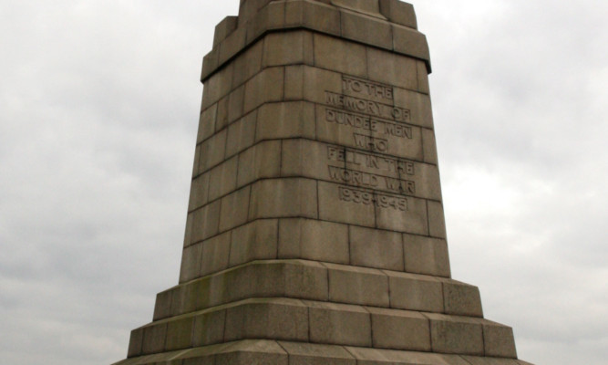 The monument at the top of the Law.