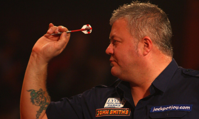 Darryl Fitton is through to the last eight.