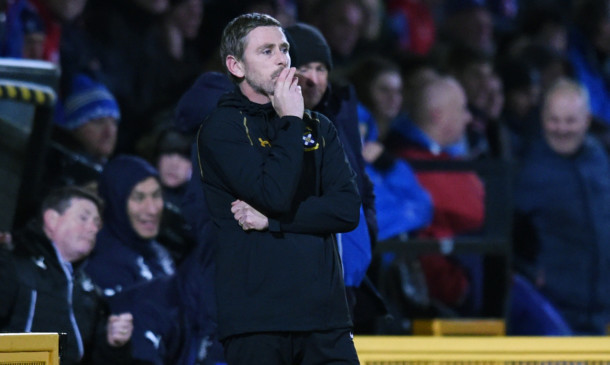 East Fife manager Gary Naysmith.