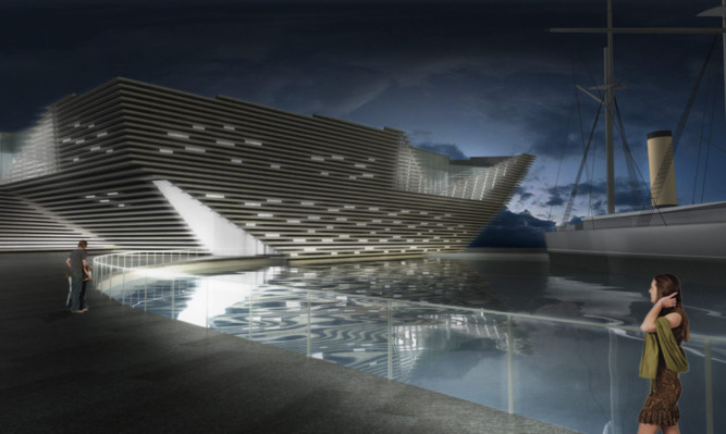 An artist's impression of the new plans for the V&A museum.