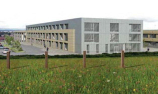 An artist's impression of the new school.