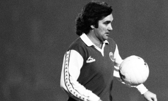 Best in action for Hibs in 1979.