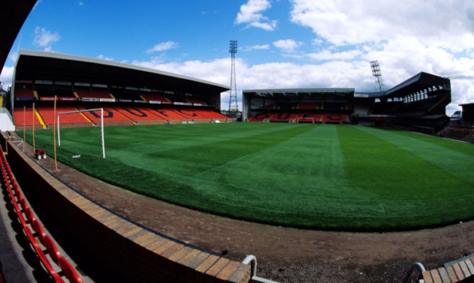 SEASON 1994/1995
TANNADICE - DUNDEE
Tannadice Park, home ground of Dundee Utd.